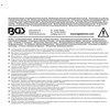 Bgs Technic Iškalėjas su gumine rankena – CrV, grūdintas, lakuotas kotas – Ø8 × 225 mm (9081)