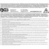 Bgs Technic Išmušėjas bukas – cilindrinis, grūdintas – Ø7 × 150 mm, CrV, lakuotas kotas (1651-7)