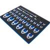 Bgs Technic Įstatomų atvirų veržliarakčių galvučių rinkinys BGS | 10–50 mm | 3/8", 1/2", 3/4" | 32 vnt. (74716)