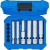 Bgs Technic Kaitinimo ir uždegimo žvakių galvučių rinkinys | šarnyrinės | 6,3 mm (1/4") / 10 mm (3/8") | 8 - 9 - 10 - 12 - 14 - 16 mm | 11 vnt. (80000)