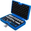 Bgs Technic Kiauryminių galvučių rinkinys | Gear Lock | 10–24 mm | 72 dantų | 17 vnt. (74712)