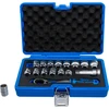 Bgs Technic Kiauryminių galvučių rinkinys | Gear Lock | 10–24 mm | 72 dantų | 17 vnt. (74712)