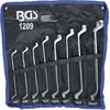 Bgs Technic Kilpinių raktų rinkinys | lenkti galai | 6x7 - 20x22 mm | 8 vnt. (1209)