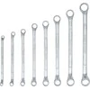 Bgs Technic Kilpinių raktų rinkinys | lenkti galai | 6x7 - 20x22 mm | 8 vnt. (1213)