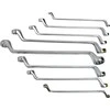 Bgs Technic Kilpinių raktų rinkinys | lenkti galai | 6x7 - 20x22 mm | 8 vnt. (1213)