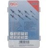Bgs Technic Kniedžių asortimentas | juodos | Aliuminis | Ø 3.2 - 4.8 mm | 200 vnt. (85224)