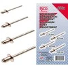 Bgs Technic Kniedžių rinkinys dėžutėje | aliuminis | Ø 2,4 - 4,8 mm | 400 vnt. (8058)