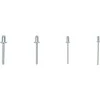 Bgs Technic Kniedžių rinkinys dėžutėje | aliuminis | Ø 2,4 - 4,8 mm | 400 vnt. (8058)