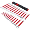 Bgs Technic Kombinuotų raktų rinkinys | 6 - 32 mm | 25 vnt. | neslystančios rankenėlės (91198)