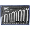 Bgs Technic Kombinuotų raktų rinkinys | atviras galas su terkšlės funkcija | 8 - 21 mm | 13 vnt. (8914)