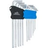 Bgs Technic L tipo raktų rinkinys | ilgas tipas | hex šešiakampis / hex šešiakampis su šarnyru | 1,5 - 10 mm | 13 vnt. (9799)