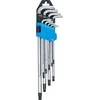 Bgs Technic L tipo raktų rinkinys | ilgas tipas | T-Star (Torx) / T-Star su skylutėm (Torx) T10 - T50 | 9 vnt. (794)