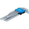 Bgs Technic L tipo raktų rinkinys | ilgas tipas | hex šešiakampis / hex šešiakampis su šarnyru | 1,5 - 10 mm | 13 vnt. (9799)