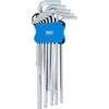 Bgs Technic L tipo raktų rinkinys | ilgas tipas | hex šešiakampis / hex šešiakampis su šarnyru | 1,5 - 10 mm | 13 vnt. (9799)