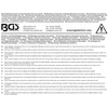 Bgs Technic Lanksčių deimantinių dildžių rinkinys BGS | 0,6 mm | 3 vnt. (74737)
