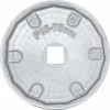 Bgs Technic Lėkštelė tepalo filtrui aliumininė | 15-kampų | Ø 75 mm | Chrysler, GM (1045)