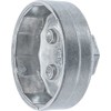 Bgs Technic Lėkštelė tepalo filtrui aliumininė | 14-kampų | Ø 64 mm | Daihatsu, Fiat, Nissan, Toyota (1042)
