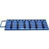 Bgs Technic Magnetinė lenta | su išoriniais kvadratais | 36 galvutėms | 6.3 mm (1/4") / 10 mm (3/8") / 12,5 mm (1/2") (74484B)