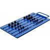Bgs Technic Magnetinė lenta | su išoriniais kvadratais | 36 galvutėms | 6.3 mm (1/4") / 10 mm (3/8") / 12,5 mm (1/2") (74484B)