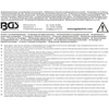 Bgs Technic Mikropluošto šluostės | 270 x 270 mm | perforuotos | 100 vnt (74686)