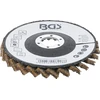 Bgs Technic Neaustinis lapelinis šlifavimo diskas | K80 | Ø 125 mm (74472)