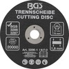 Bgs Technic Pjovimo diskas pneumatiniam diskiniam pjovikliui | Ø 75 x 1,8 x 9,7 mm (3286-1)