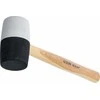 Bgs Technic Plaktukas guminis | Hickory rankena | juoda / balta galva Ø 63 mm, 840 g (1969)