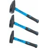 Bgs Technic Plaktukų rinkinys | Stiklo pluošto rankena | DIN 1041 | 300 / 500 / 800g | 3 vnt. (3845)