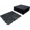 Bgs Technic Plastikinių grindų plytelių rinkinys | paspaudimo sistema | 400 x 400 x 18 mm | 10 vnt. (74546)