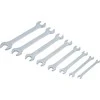 Bgs Technic Plokščių raktų rinkinys atviru galu | 6 - 22 mm | 8 vnt. (30600)