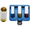 Bgs Technic Plonasienių smūginių galvučių rinkinys su apsaugom | 12,5 mm (1/2") | 17/19/21 mm | 3 vnt. (7200)