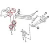 Bgs Technic Presavimo rinkinys nepriklausomos pakabos traukėms | Opel Vectra (8875)