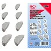 Bgs Technic Pusmėnulių (Woodruff key) asortimentas | 80 vnt. (8117)