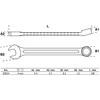 Bgs Technic Raktas kombinuotas | 4 mm (30554)