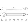 Bgs Technic Raktas kombinuotas | 6 mm (30556)