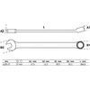 Bgs Technic Raktas kombinuotas | ilgas tipas | 27 mm (1229-27)