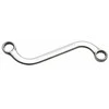 Bgs Technic Raktas lenktas S formos 18x19 mm (30745)