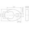 Bgs Technic Raktas varnos koja | 12,5 mm (1/2") | 28 mm (1757-28)
