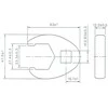 Bgs Technic Raktas varnos koja | 12,5 mm (1/2") | 27 mm (1757-27)