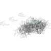 Bgs Technic Remonto segtukų rinkinys | Bangos forma | 0,6 mm | 100 vnt. (73352B)