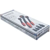 Reversinių terkšlių rinkinys su adapteriais | 6.3 mm (1/4") - 10 mm (3/8") - 12.5 mm (1/2") | 7 vnt (72122)