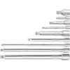 Grąžtas Bgs Technic Šarnyrinių ilgintuvų rinkinys | 6.3 mm (1/4") / 10 mm (3/8") / 12,5 mm (1/2") | 9 vnt. (2253)