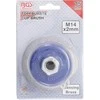 Bgs Technic Šepetys vielinis puodo tipo | variuotas M14 x 2 | Ø 75 mm x 57 mm (3983)