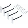 Bgs Technic Sieninių kabliukų rinkinys ratams | 250 mm | 4 vnt. (88304)