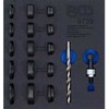 Bgs Technic Skylių rinkinys parkavimo davikliams – Ø17–32 mm, su HSS 10,2 mm grąžtu (9739)