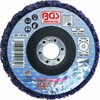Bgs Technic Šlifavimo diskas su abrazyvine medžiaga | juoda | Ø 100 mm | 16 mm montavimo anga (9184)