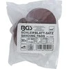 Bgs Technic Šlifavimo padai / šlifavimo rinkinys | Ø 50 mm | K 60 - 80 - 120 | 30 vnt. (70194)