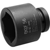 Bgs Technic Smūginė galvutė šešiakampė | 25 mm (1") | 56 mm (5856)