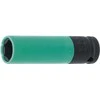Bgs Technic Smūginė galvutė su apsauga | itin siaura | 12,5 mm (1/2") | 15 mm (7501)