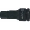 Bgs Technic Smūginis antgalis | ilgis 100 mm | 20 mm (3/4") | Hex šešiakampis 24 mm (6185-H24)